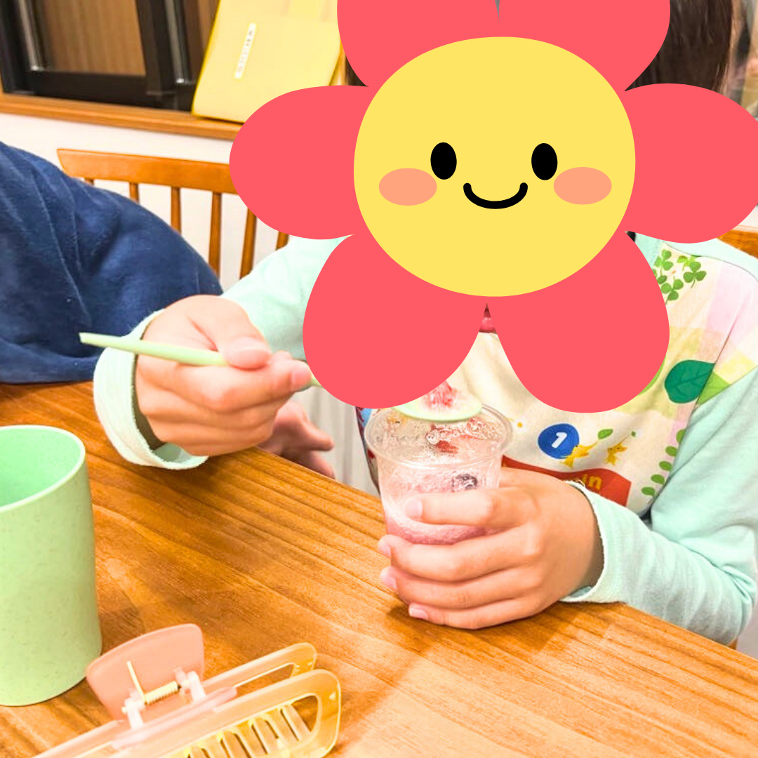 【じぶんハウス】今月はデザートとして「クラッシュゼリーポンチ」を作りました🎵 画像
