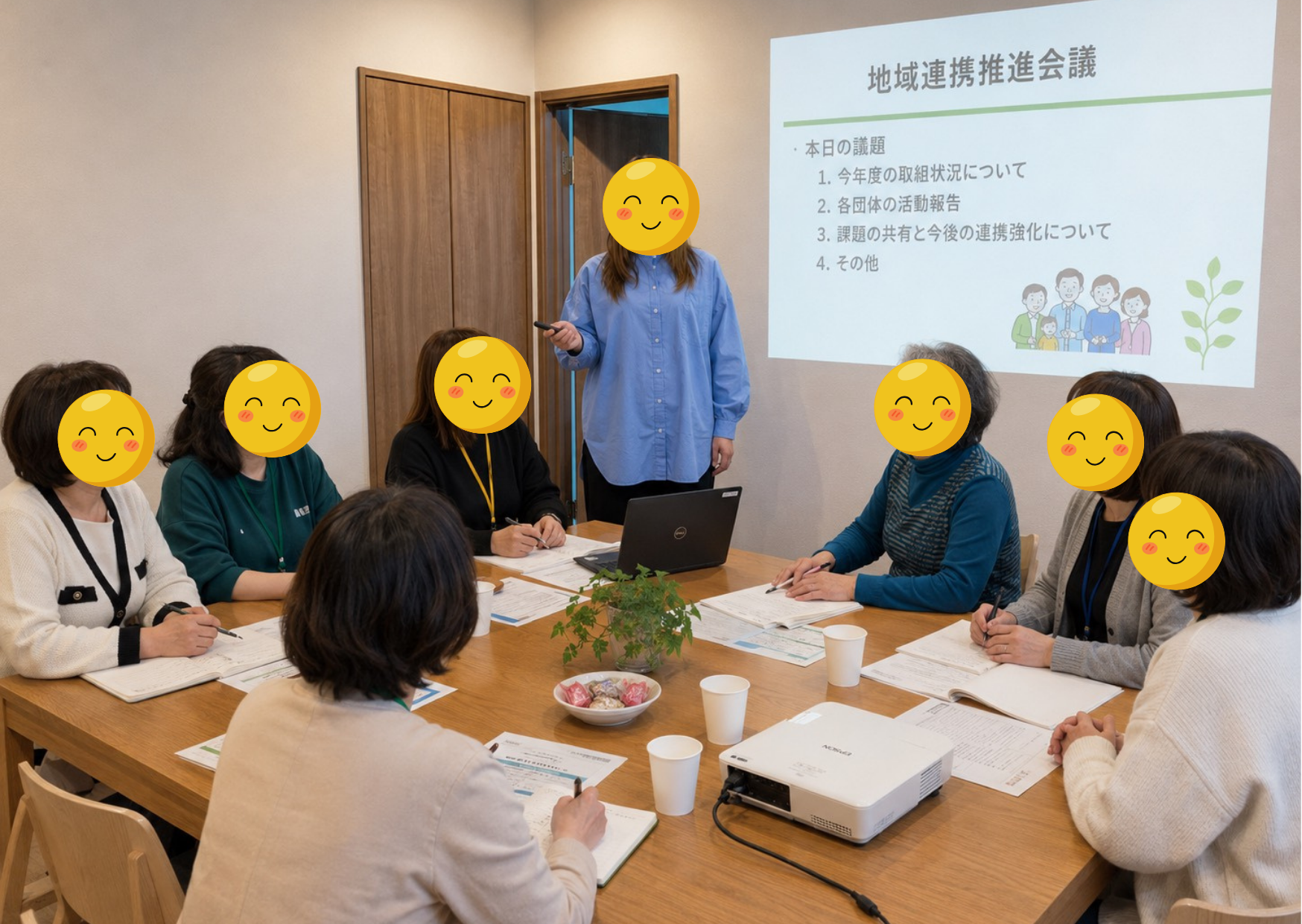 【一宮事業所】地域連携推進会議を開催しました アイキャッチ画像